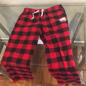 Roots flannel pajama pants
